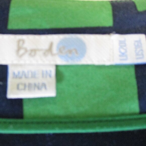 Boden Green Jeweled Summer Dress US 16 L - Picture 6 of 6
